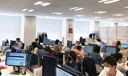 オフィスの風景